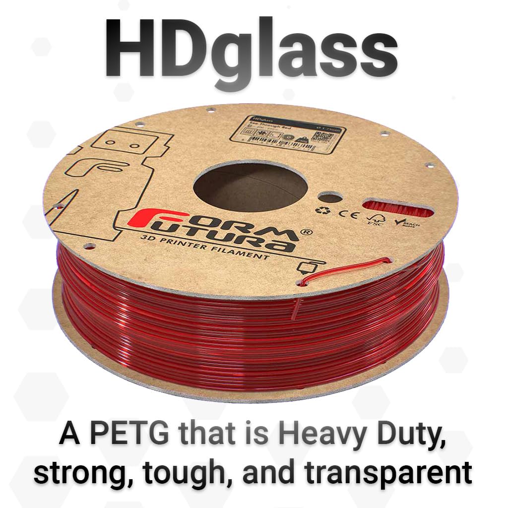 Formfutura 1.75mm HDglass - Blinded Pearl Green - 3D Printer Filament