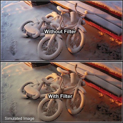 Amazon.com : Tiffen 6.6x6.6 Chocolate 1 Solid Color Filter