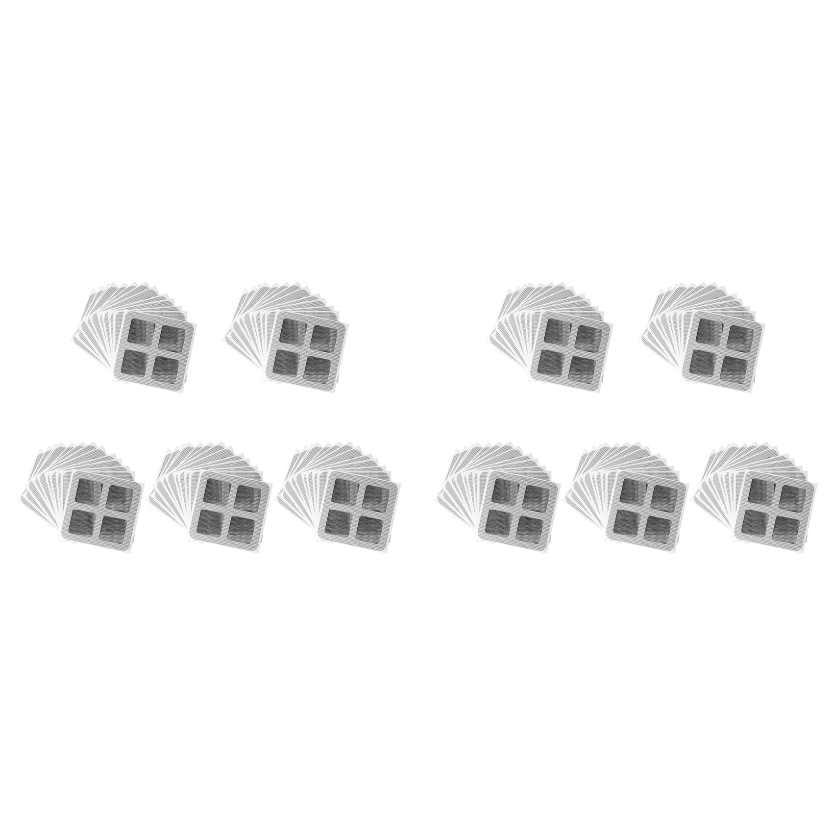 Jnchdghwa 100pcs Floor Drain Sticker, Disposable Shower Drain Hair Catcher, Disposable Floor Drain Sticker,Disposable Drain Covers