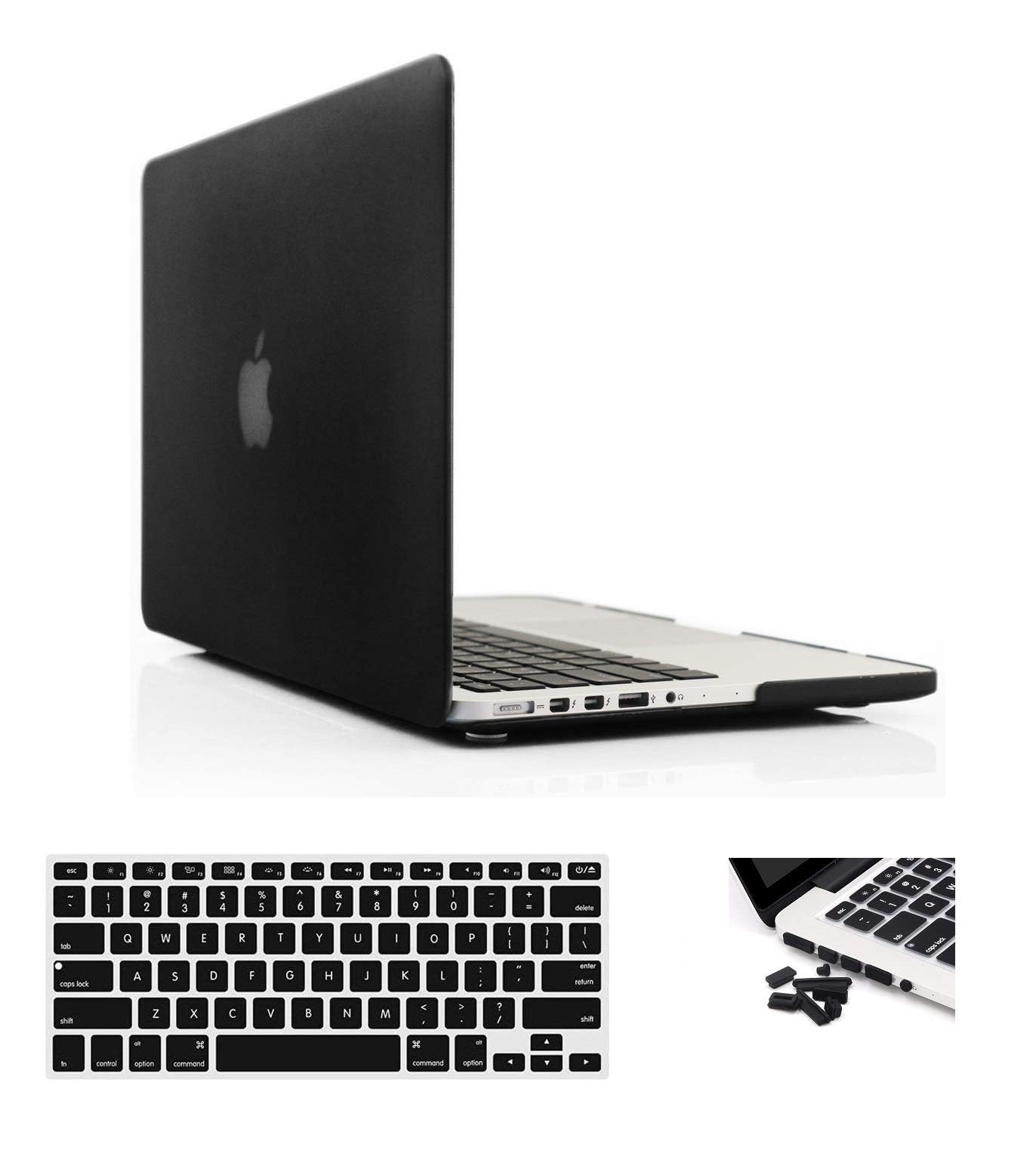 Midkart Matte Hard Shell Plastic Case Cover Compatible with MacBook Pro 15 Inch with Retina Display (Model A1398, Old Version, Release 2015-2012) with Silicon Key Guard & Dust Plugs, Smoke Black (B07PQ98NZ3) Amazon Price History, Amazon Price Tracker