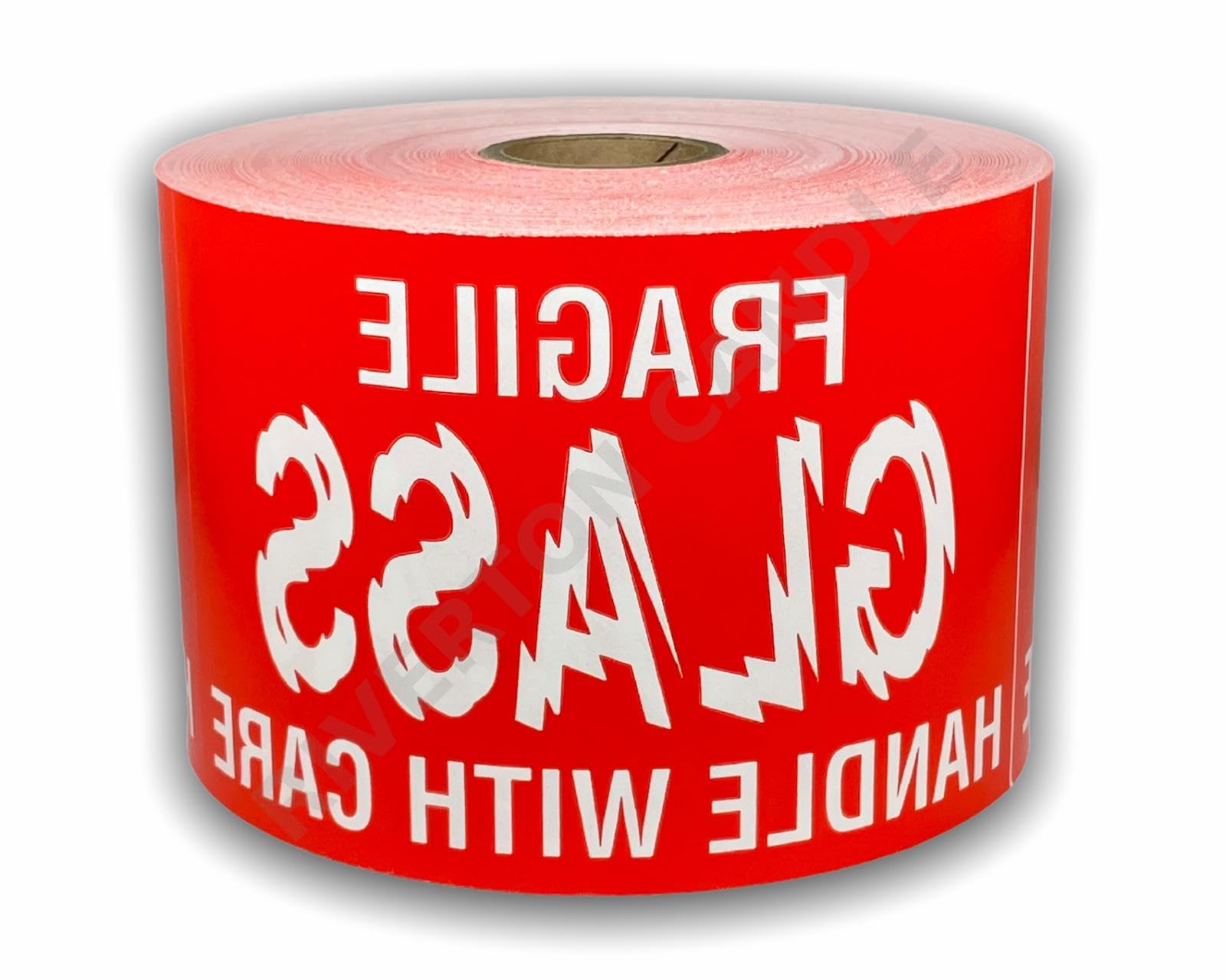 for Fuzzy Glass Stickers | 3x5 Handling Label | 500 Labels