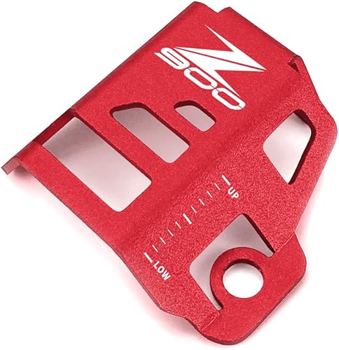 Miniatura 5 de MotHeart Protector de depósito de líquido para bomba de freno trasero de motocicleta para K.awasaki Z900 2017-2023 Z900SE 2022-2023 Protector de