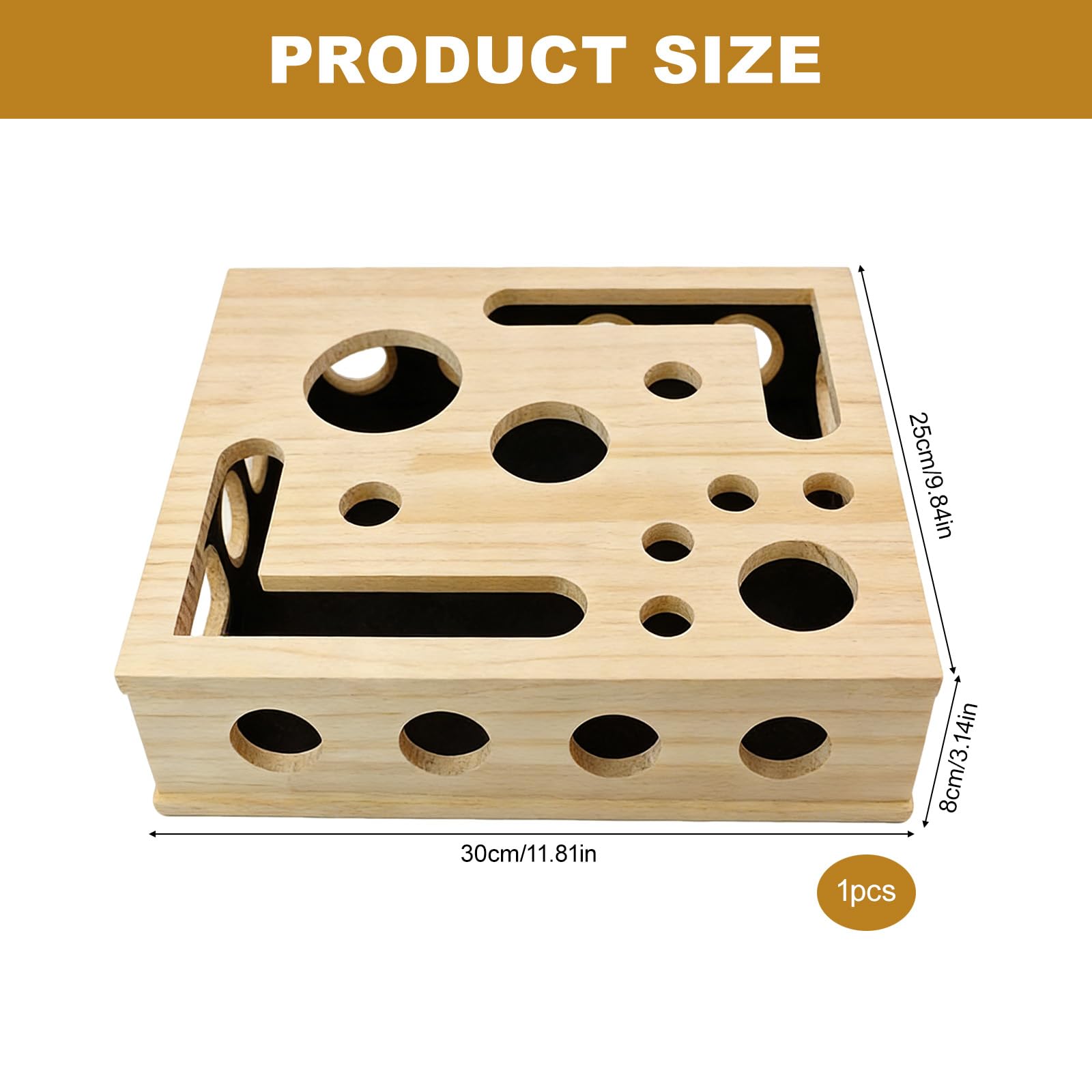 2 en 1 Jouet Interactif pour Chat, Jeu Chat Interactif, Griffoire a Chat pour Griffes Boîte à Ongles pour Chat Contenant du Papier de Verre pour Le Soin des Griffes, Boîte Puzzle à Gratter
