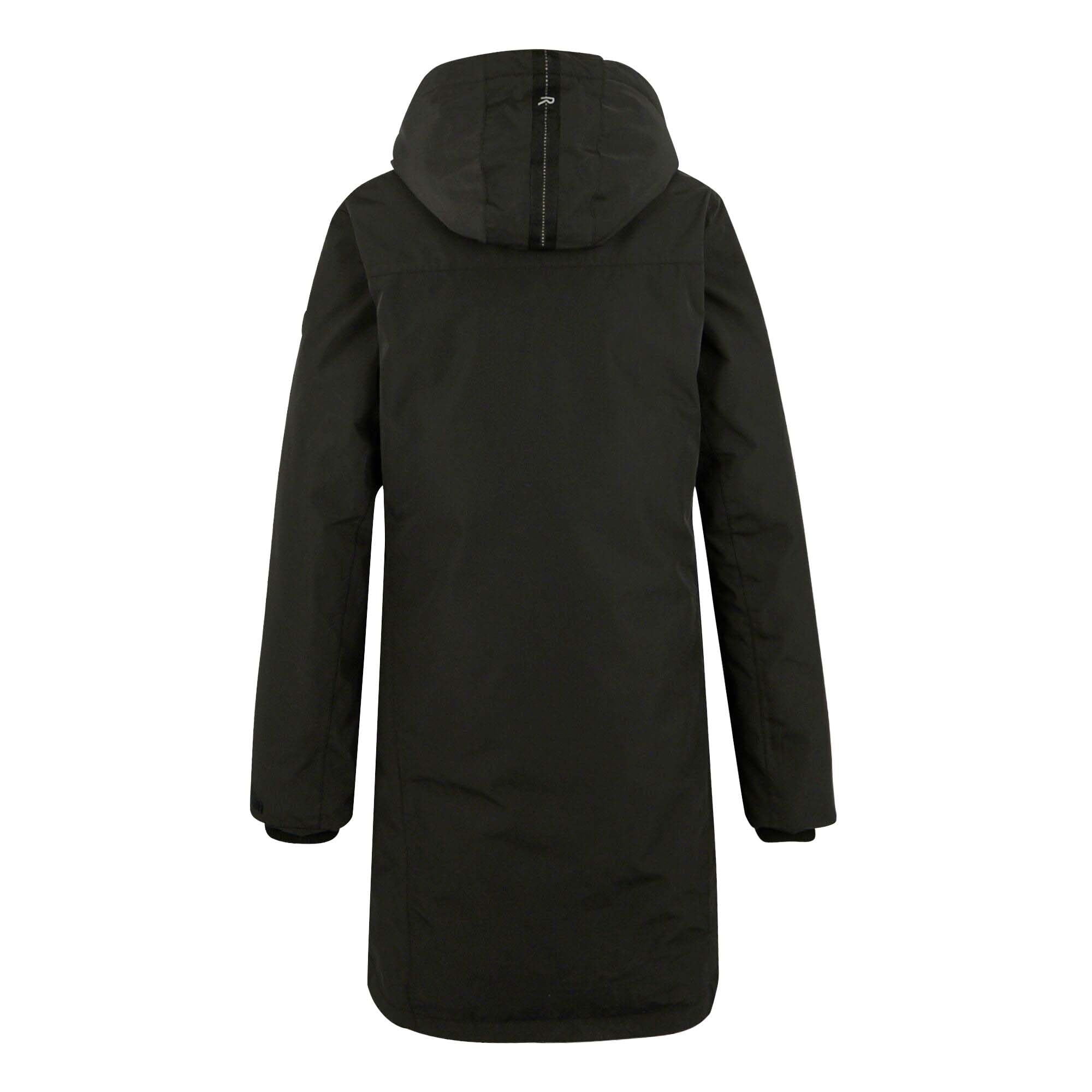 Regatta Women's Marron Regatta Donna Marron impermeabile giacca isolato Long Length Winter cappotto Donna