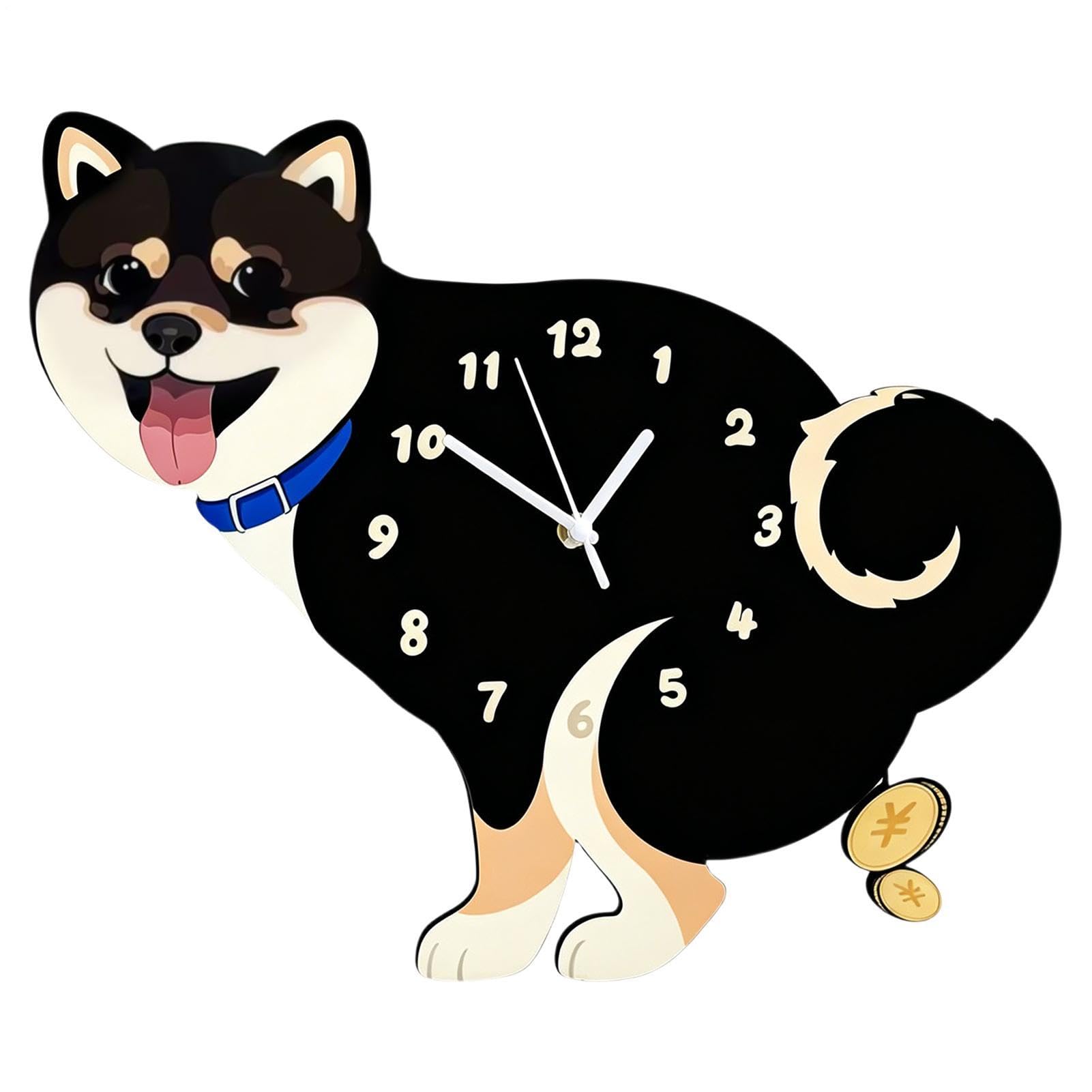 Orologio da parete | Orologio da parete divertente con timer sveglia | Orologio da parete in legno con timer sveglia con movimento silenzioso per montaggio a parete in casa, ufficio, cucina