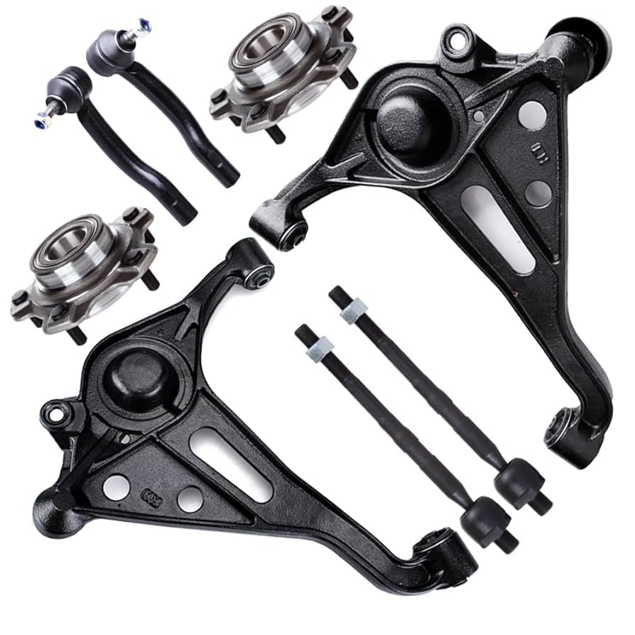 Amazon.com: SCITOO 8pcs Front Suspension Kit Wheel Hub Lower