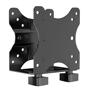 Adjustable Thin Client Mount Bracket - Mount Mini PC to Monitor Arm Stand Pole or Under Desk Supports
