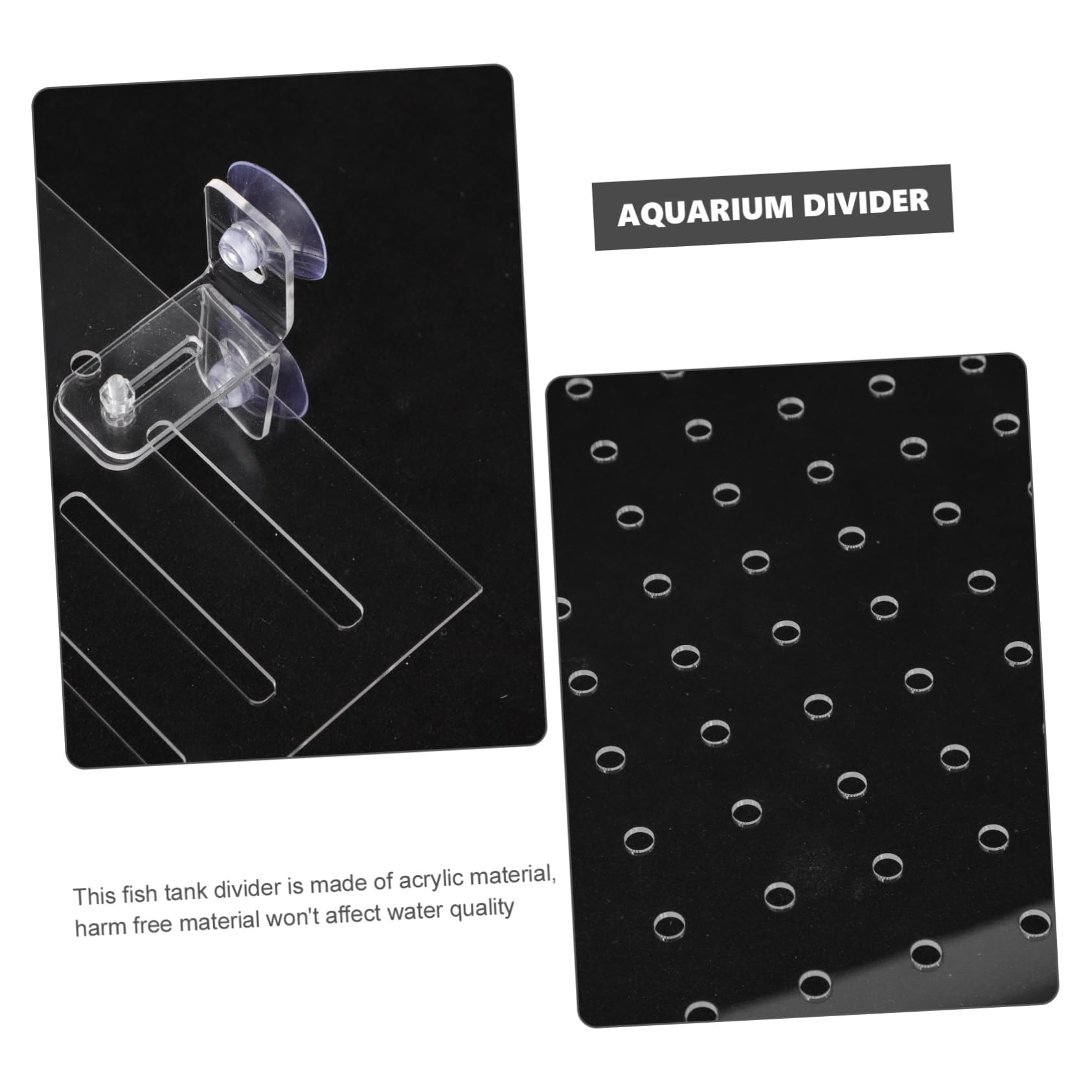 BESPORTBLE 1 Juego De Placa De Aislamiento para Peceras Taza para Peceras Acuario Peces Acuario Soporte De Espuma para Plantas Decoraciones para De Tapas para