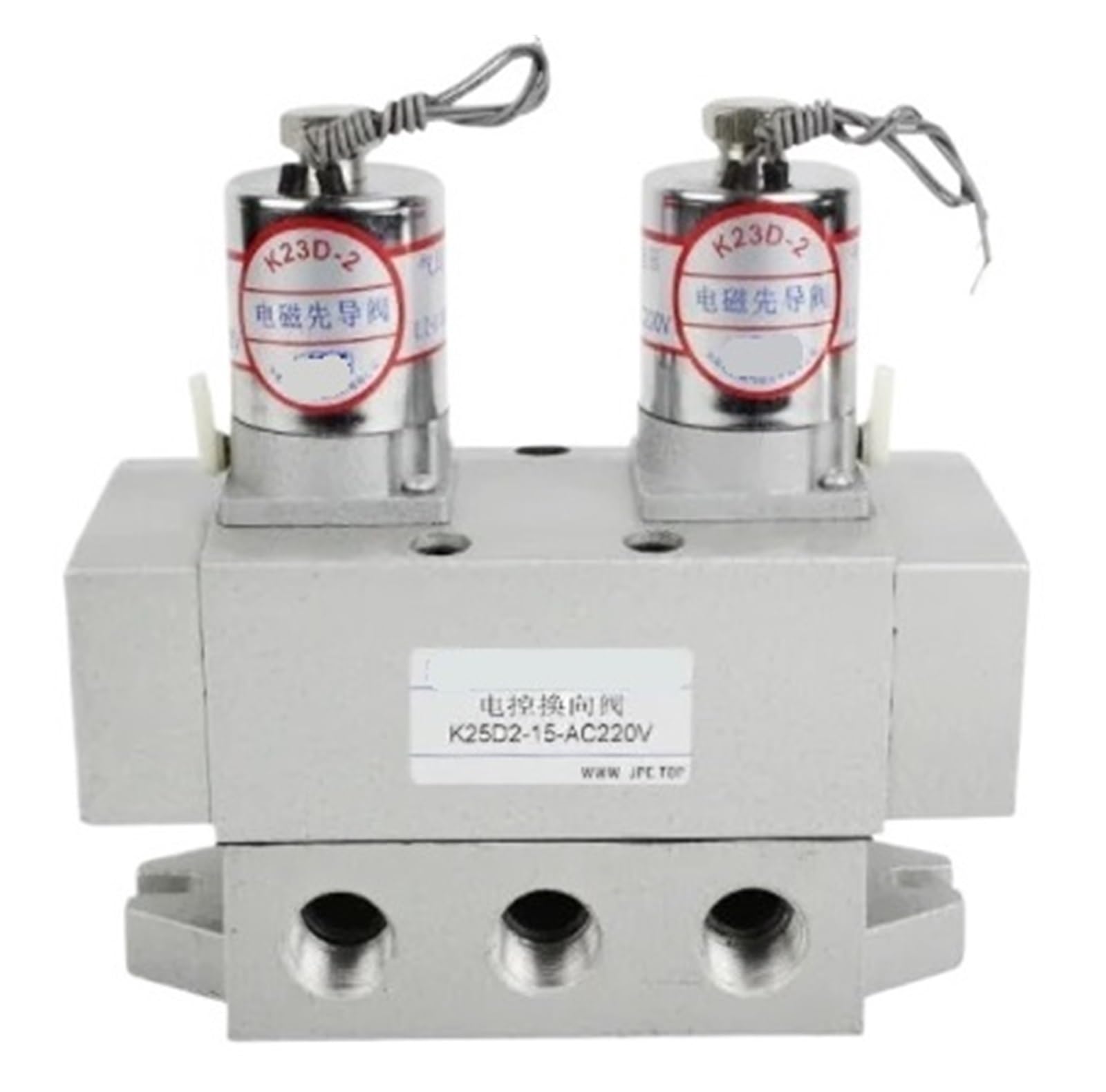 Vanne directionnelle K25D2-8-DC24V pour système pneumatique industriel