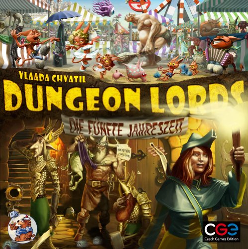 Heidelberger Spieleverlag CZ026 - Dungeon Lords: Die fünfte Jahreszeit, Pack de ampliación del Juego de Mesa [Importado de Alemania]