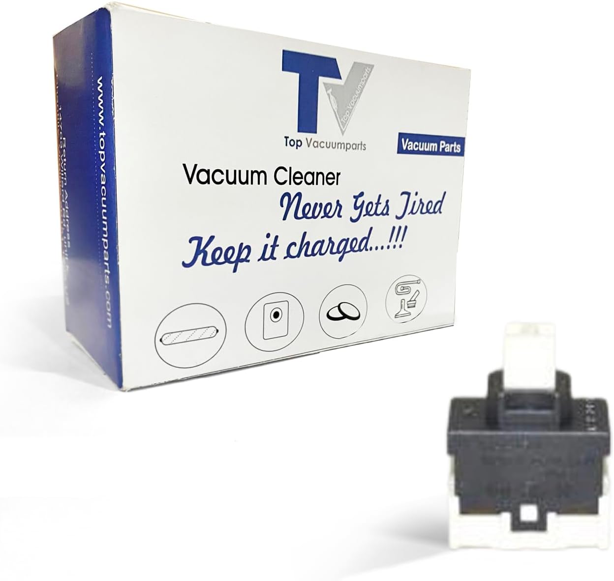 Replacement Part For Bissell 1548 Vacuum Cleaner proheat revolution Switch # Compare to part 1606425