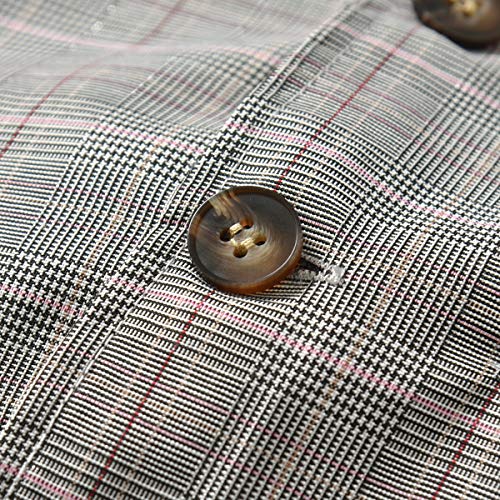 Little Boys Gentleman Formal Suit Set With Vest, Pant, Shirt, And Bow Tie,Baby Boys Long Sleeve Wear Weding 4Pcs Outfit (White, 100/3-4T) #TOP5