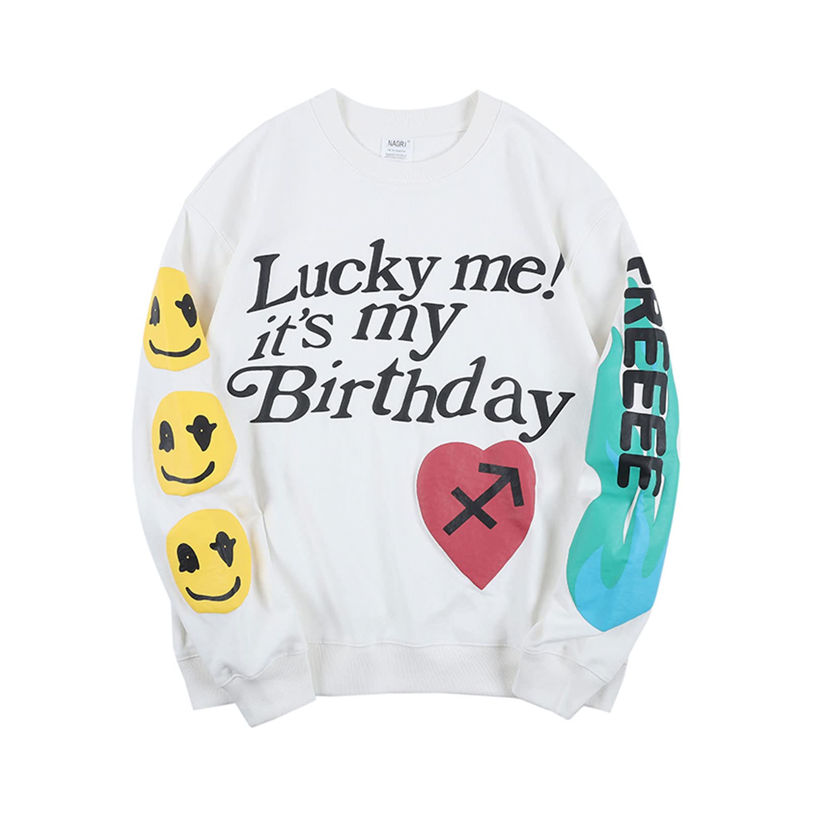 DONCARELucky I See Ghosts Fashion Street Rapper Men's Sweatshirt