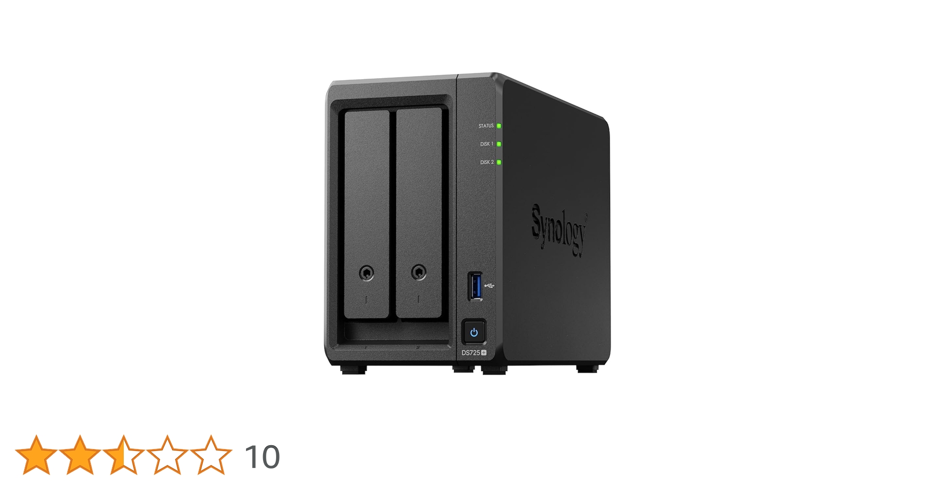 Amazon.co.jp: Synology NASキット 2ベイ DS725+ RyzenCPU搭載 4GB