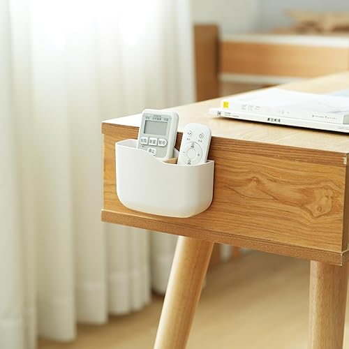 Miniatura 5 de SUNFICON Paquete de 3 soportes adhesivos para control remoto, montaje en pared, soporte para controlador de reproductor multimedia, organizador