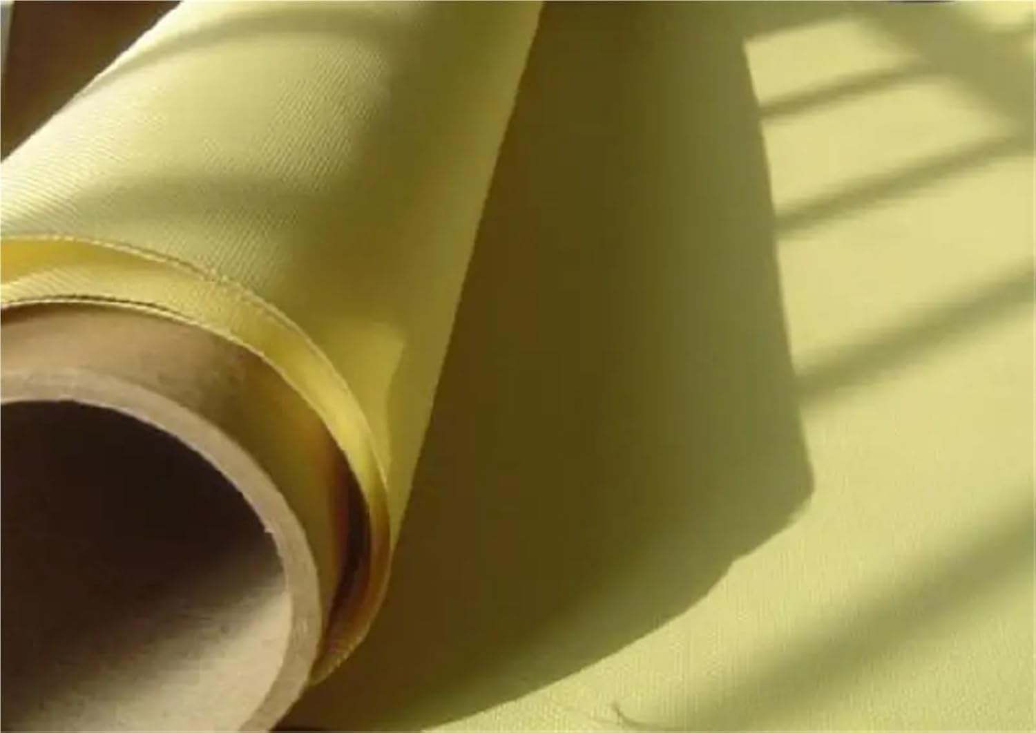 1100D 200gsm Yellow Kevlar Fabric para-Aramid Synthetic Aramid Fiber Cloth Plain 20"/50cm Width(1 Square Meter)