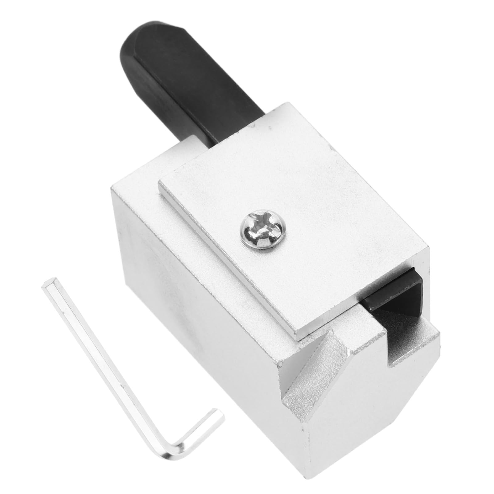 VILLCASE 3 Pezzi Jacking Angolare Destro Lavoro Di Legno Mortasare Piazza Porta Scalpello Da Mortasa Scalpello Per Serratura Angolare Multiuso Plastica Silver