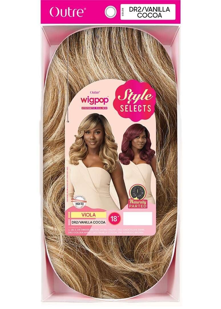 Outre Wigpop - Style Selects - Viola (JET BLACK 1)