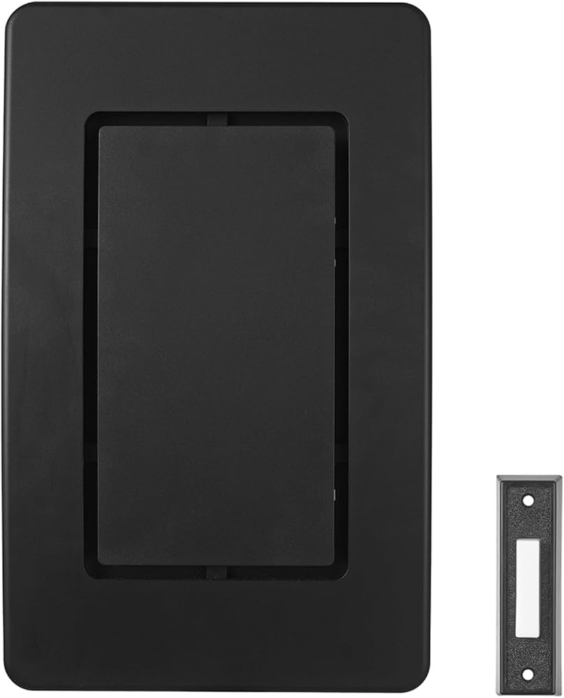 Heath Zenith Wired Mechanical Doorbell Chime Kit, 2-Melody Ding