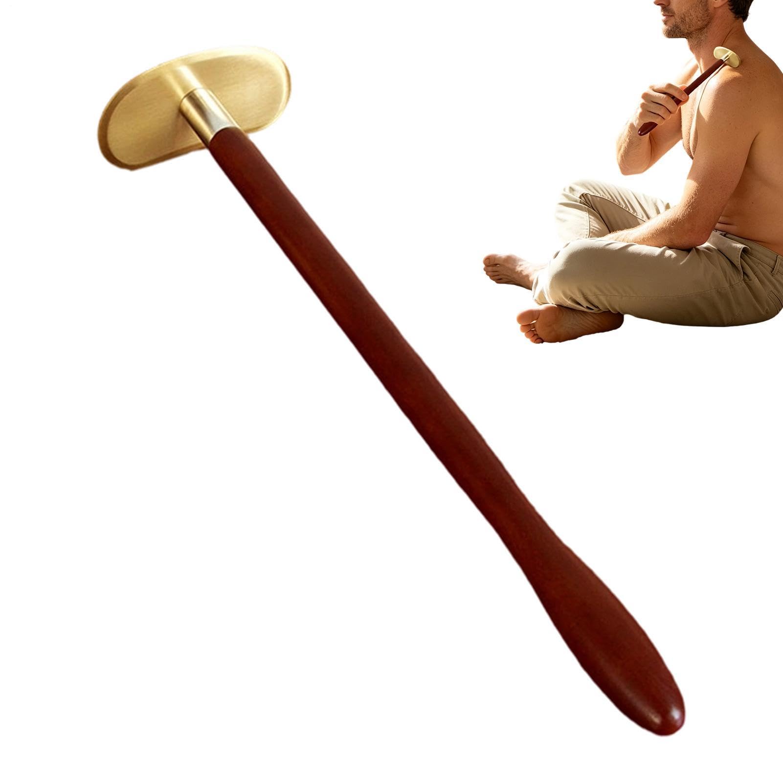 Gua Sha Körpermassage-Massagegerät mit langem Griff, tragbar | Gua Sha Racle für Rücken und ganzen Körper, für Rücken, Hals, Gesicht, Zuhause, Reisen, Spa, Frauen, Männer, Älteste