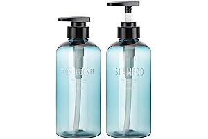 Segbeauty Refillable Shampoo and Conditioner Bottles