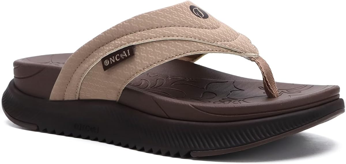 Chanclas ONCAI Orthotic Cushion Recovery para mujer con soporte para el arco Verano Cómodas chanclas sin cordones para mujer Talla 6-12