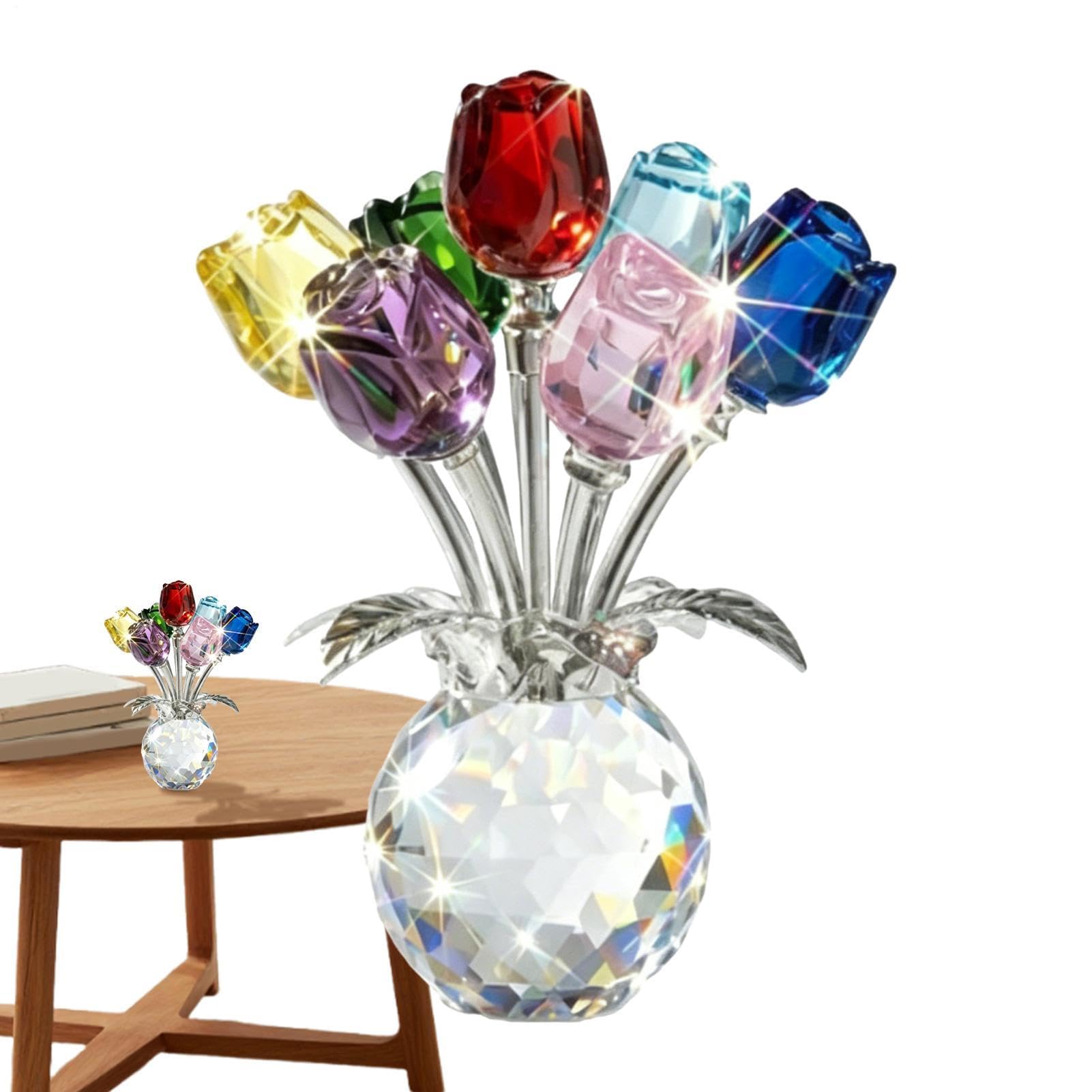 Figura elegante de rosa para decoración romántica en el salón de casa