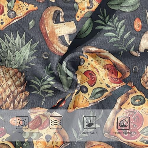 ODAWA Pizza Navy Blue Tag Free Boys Cotton Underwear, Toddler Underwear 2T3