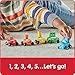 hand2mind Numberblocks Mini Vehicles, Race Car Toys, Toy Vehicle Playsets, Play Figure Playsets, Small Figurines for Kids, Number Toys, Counting Toys, Math Toys for Kids 3-5, Birthday Gifts for Kids
