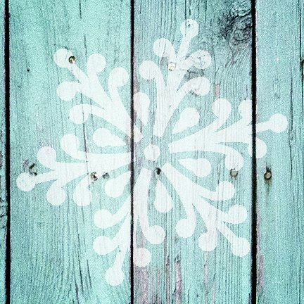Snowflake Stencil By Studior12 | Jeweled Winter Art | Reusable Mylar Template | Painting, Chalk, Mixed Media | Use For Journaling, Diy Home Decor | Select Size (6" X 6") #TOP2