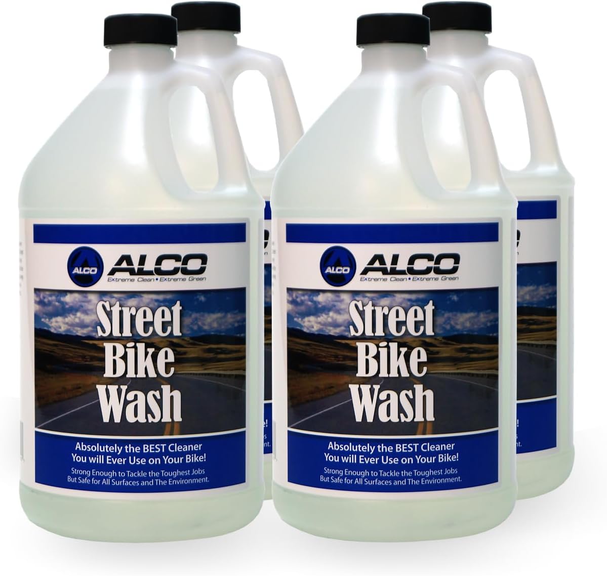 ALCO Street Bike Wash - Motorcycle Wash and Cleaner, 1 Gallon, Pack of 1