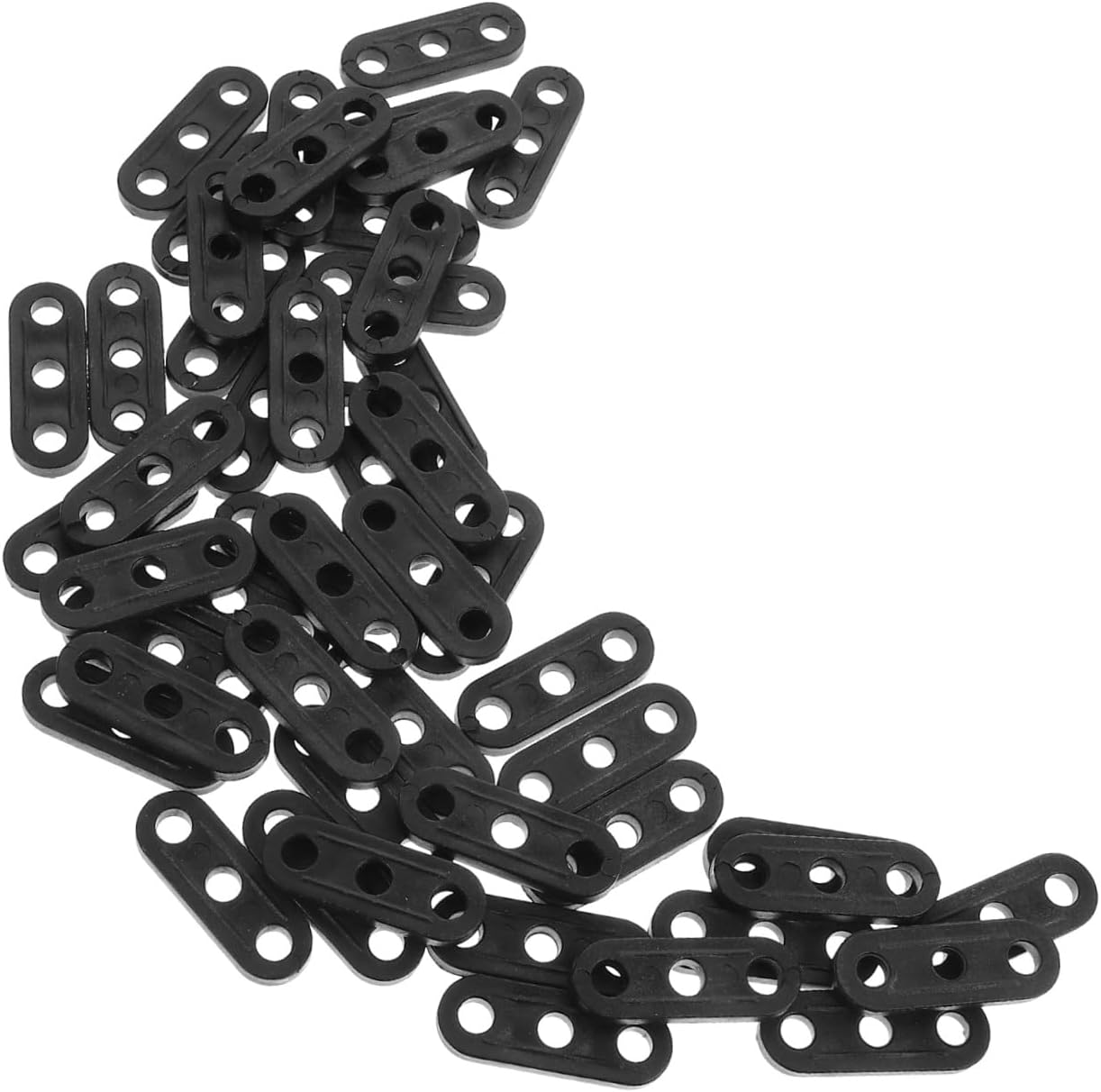 Totority 50pcs Tent Rope Adjustment Buckle Tensioners Windproof Tent Cord Fasteners Easy to Adjust for Camping