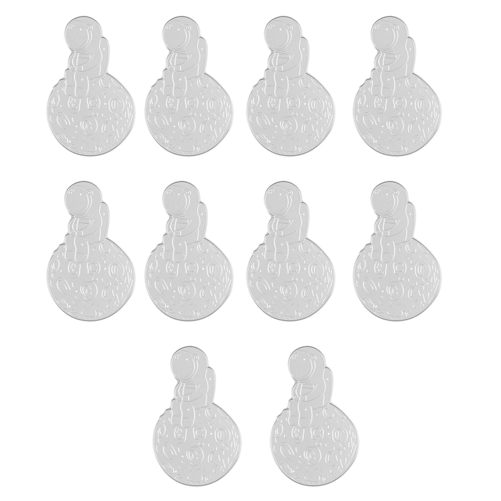 PANGBOER 10Pcs Christmas Cutting Dies Flower Die Cut Animal Cutting Dies Stencils for Scrapbooking Invitation Card Making Die