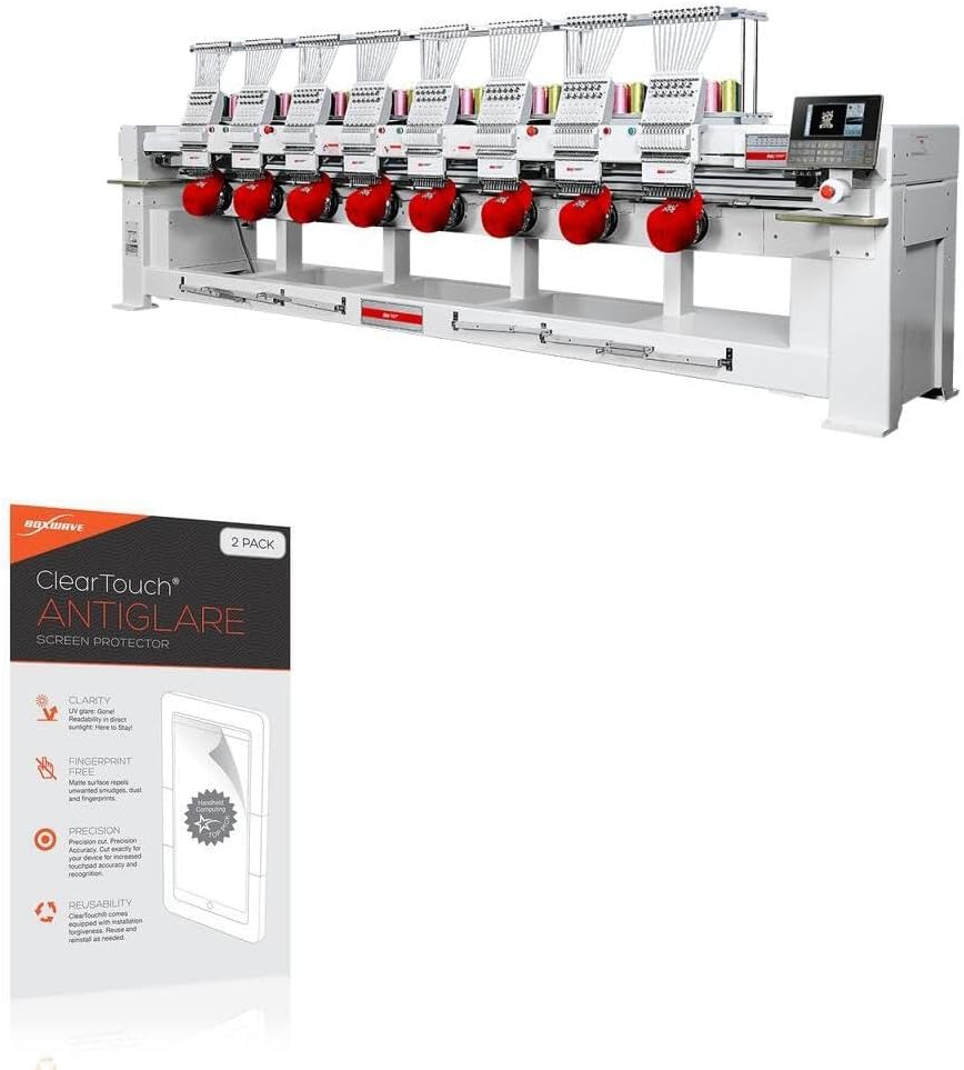 BoxWave Screen Protector Compatible with Bai KESI-1208 Touchscreen - ClearTouch Anti-Glare (2-Pack), Anti-Fingerprint Matte Film Skin