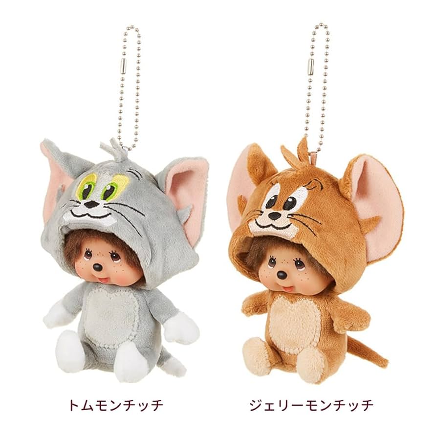 Amazon.co.jp: 243051-68-SET トムとジェリー×モンチッチ 顔でか