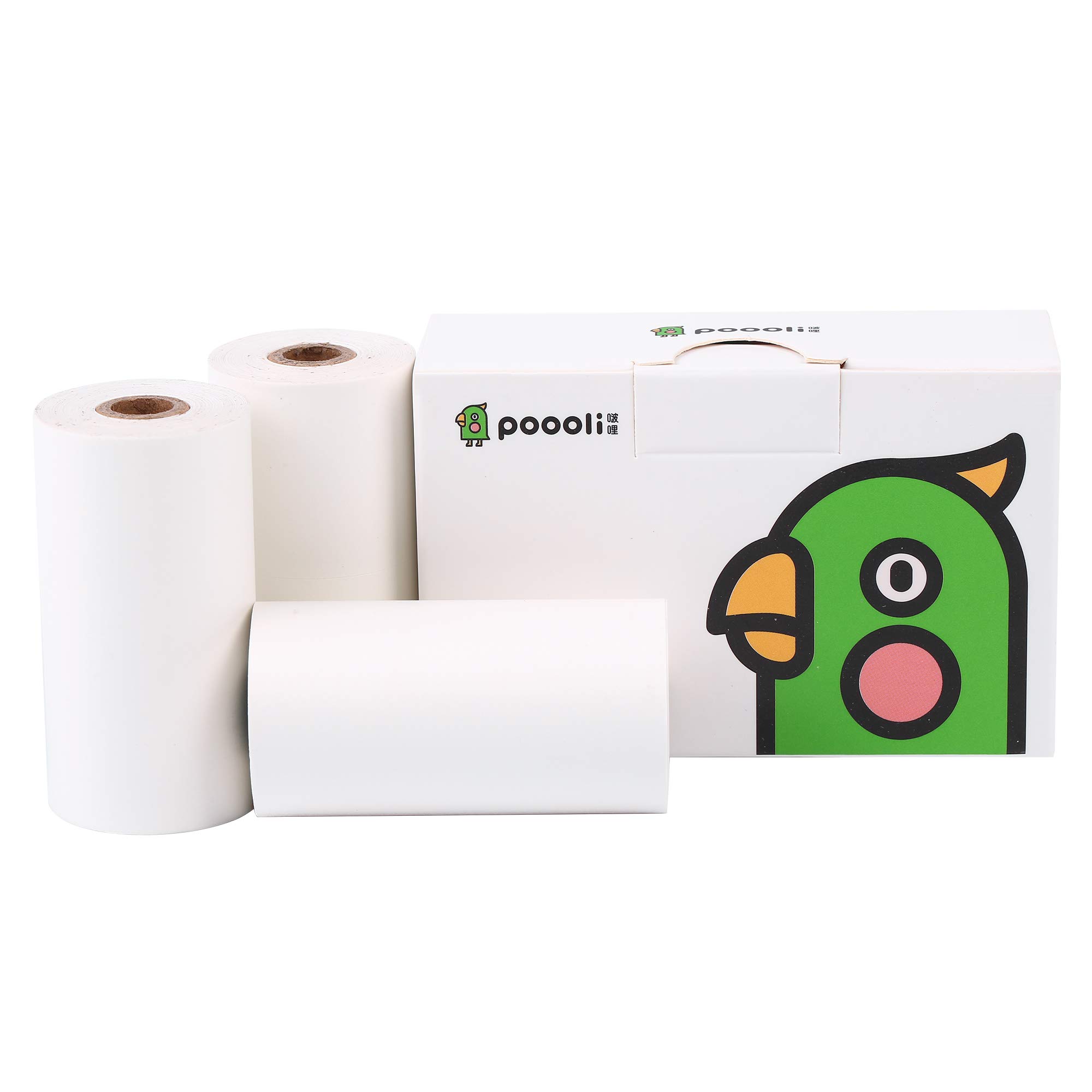 Amazon.co.jp: Poooli L1 感熱ロールペーパー サーマルプリンター用