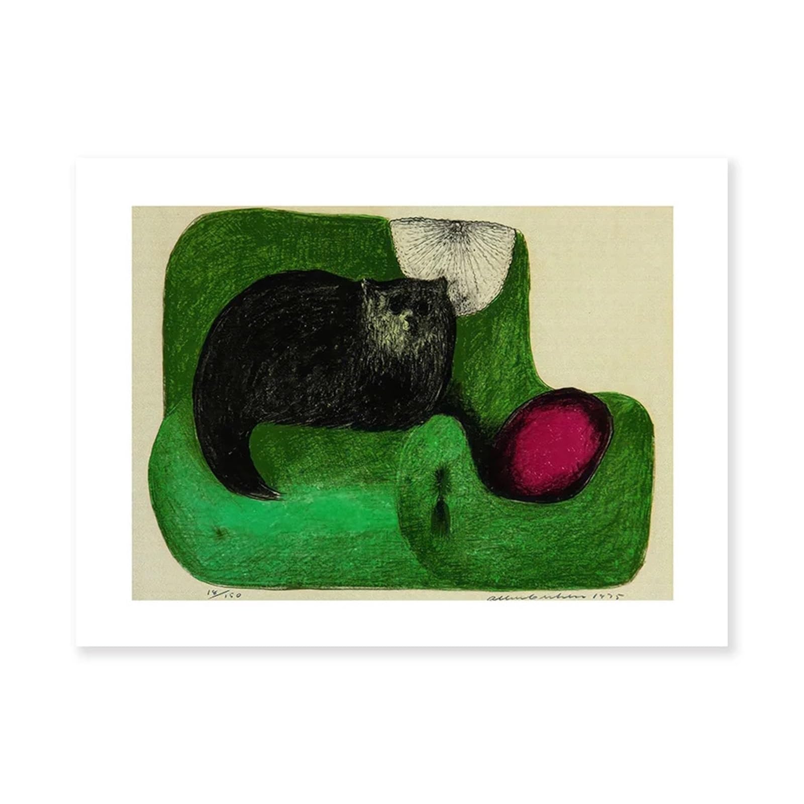 Pintura abstracta en lienzo personalizado para transformar la energía de tu dormitorio