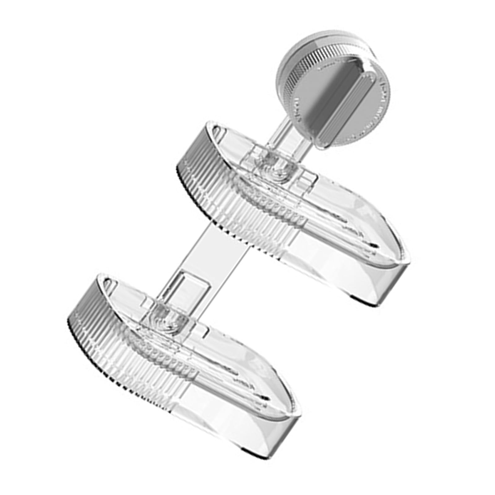 WEILWH Bathroom Suction Cup Soap Space Saving Tray Waterproof Rustproof Box Holder for Modern Homes Drilling Holder