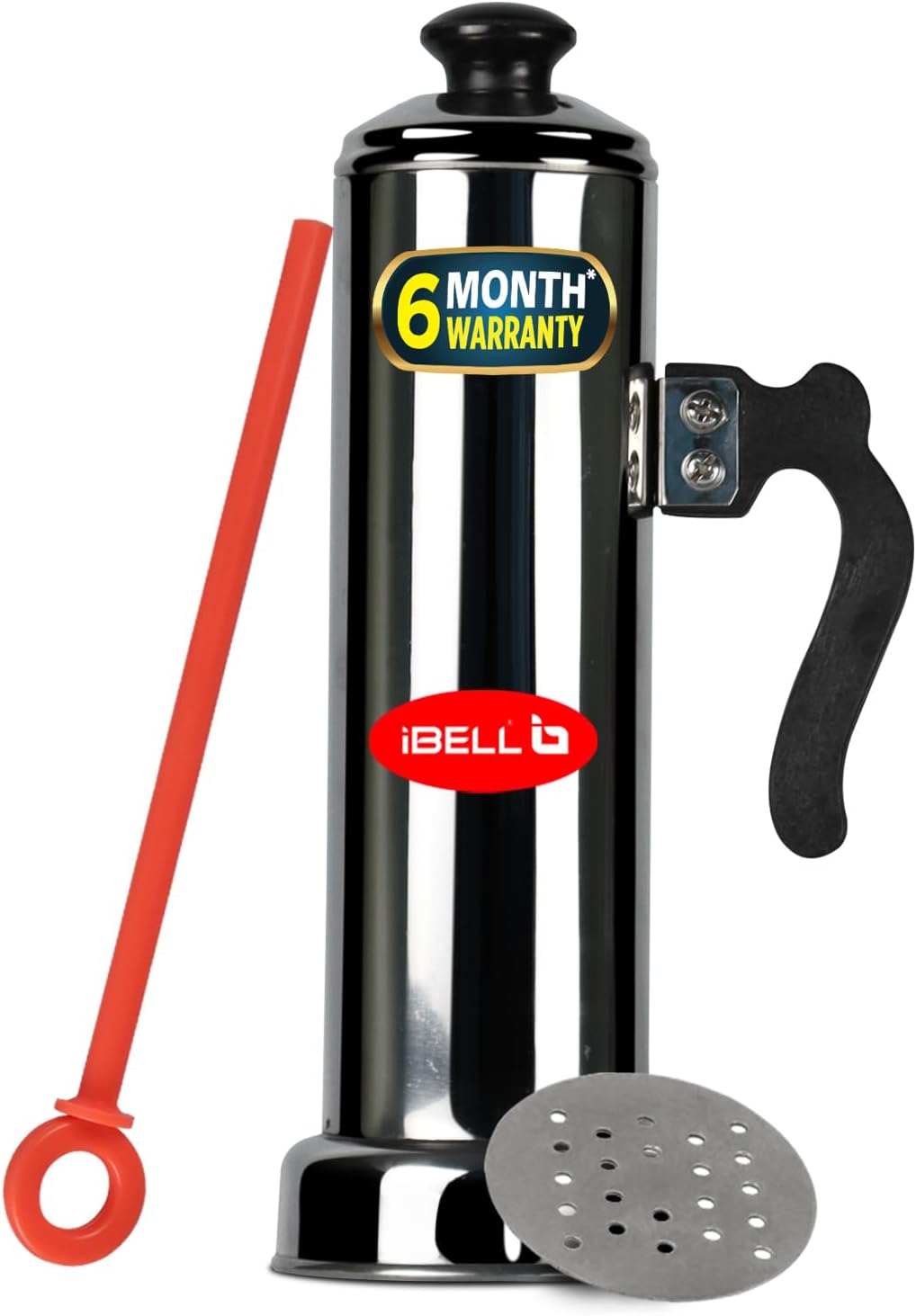 iBELL Stainless Steel Puttu Maker, Food Grade 304 Stainless Steel