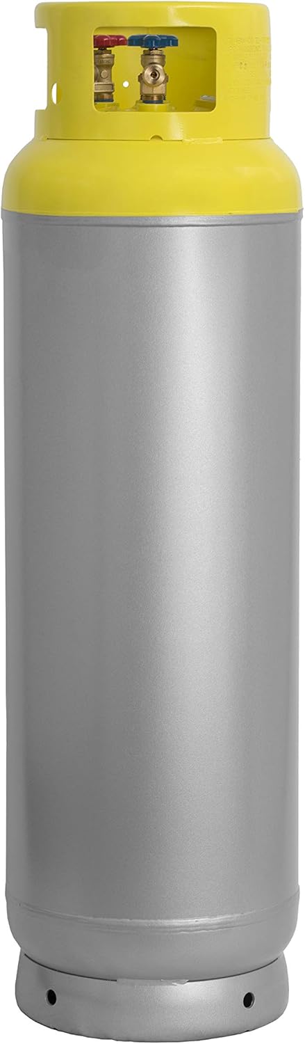 Flame King YSNR239 239 Pound Refrigerant Recovery Cylinder Tank : Automotive
