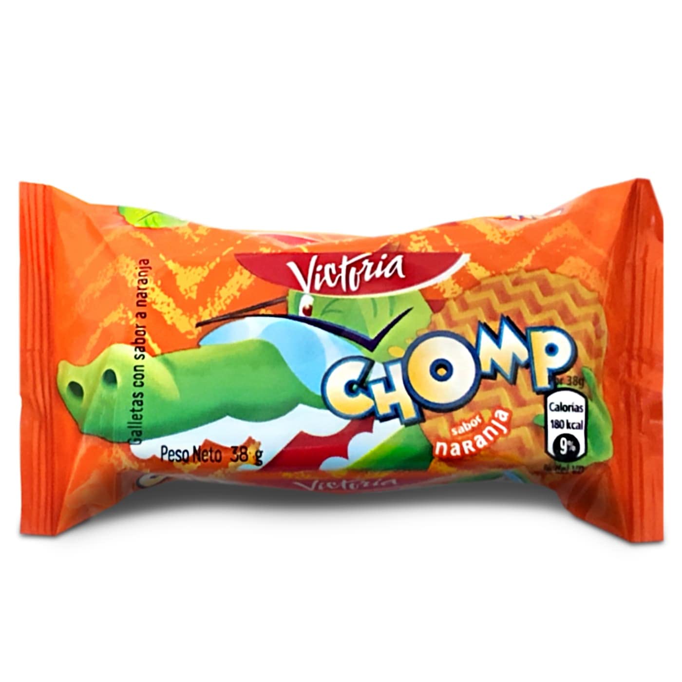 Victoria Galletas Chomp con Sabor Naranja | Peruvian Orange cookies 2 Pack