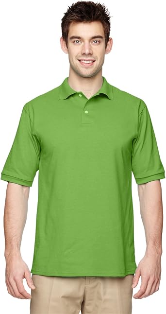 Jerzees Mens Spot Shield Short Sleeve Polo Sport Shirt