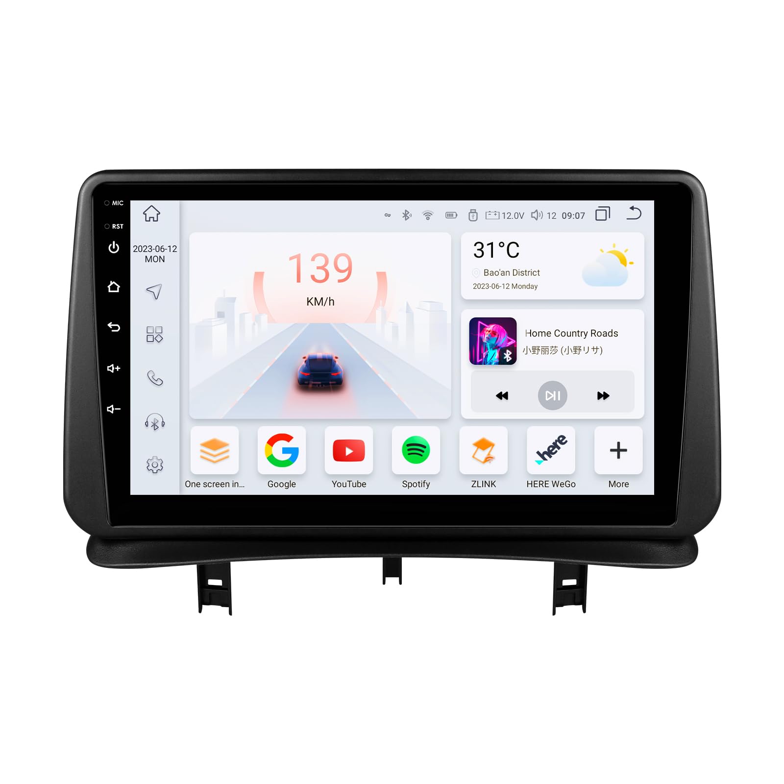 Autoradio Clio 3 Android 13 avec CarPlay sans fil - 7