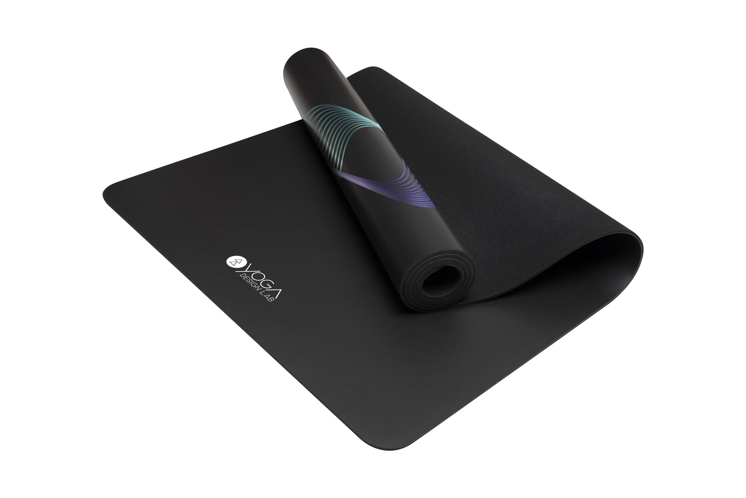 Yoga Design Lab | Le tapis Infinity | Design luxueux antidérapant offre une adhérence inégalée pour vous soutenir et vous aligner magnifiquement | Respectueux de l'environnement | avec sangle de