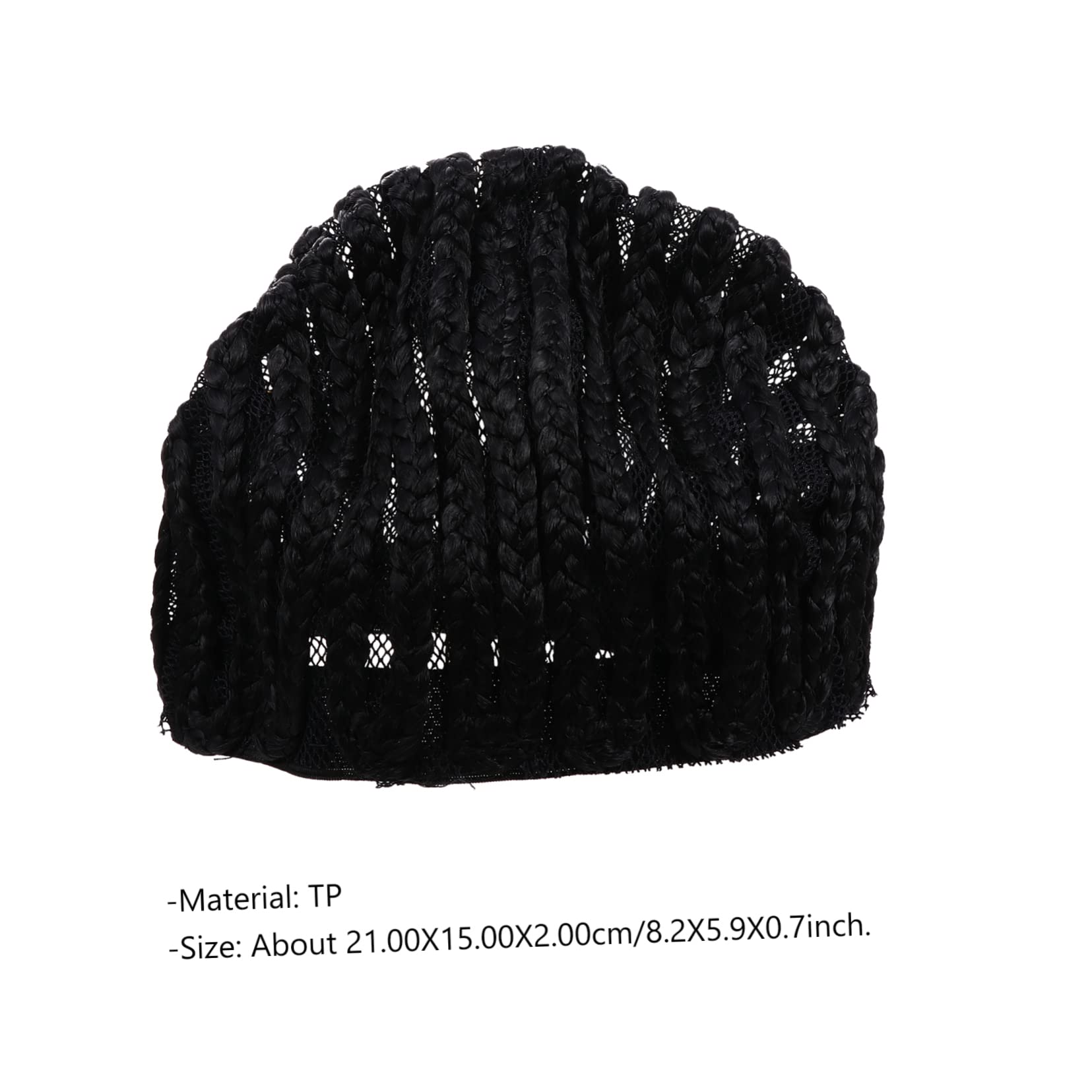 DINHEAROM Hair Braided Wig Cap Liner for Comfortable Wear Lightweight and Portable Prevents Wig Slipping and Sew Styles