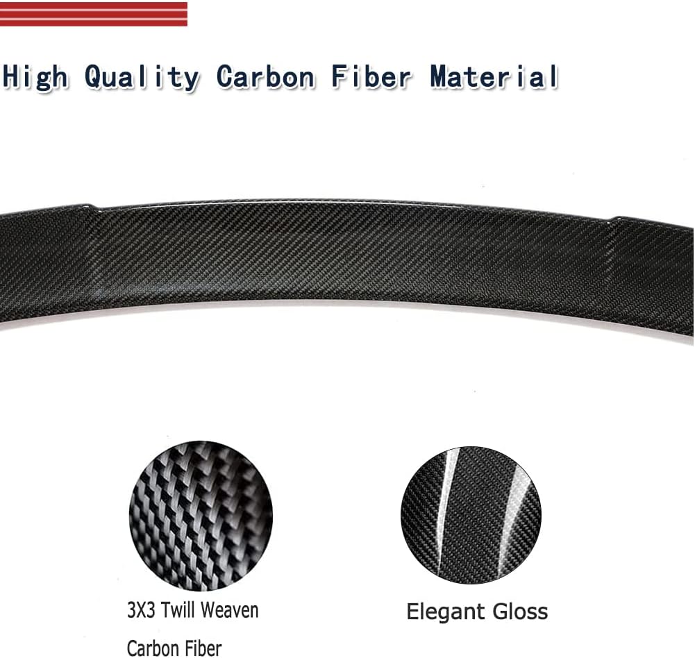 Carbon Fiber Rear Trunk Spoiler for BMW 4 Series I4 G26 420i 430i 440i Gran Coupe M Sport Hatchback 4 Door 2021-2023 Rear Spoiler Wing Lip Factory Outlet
