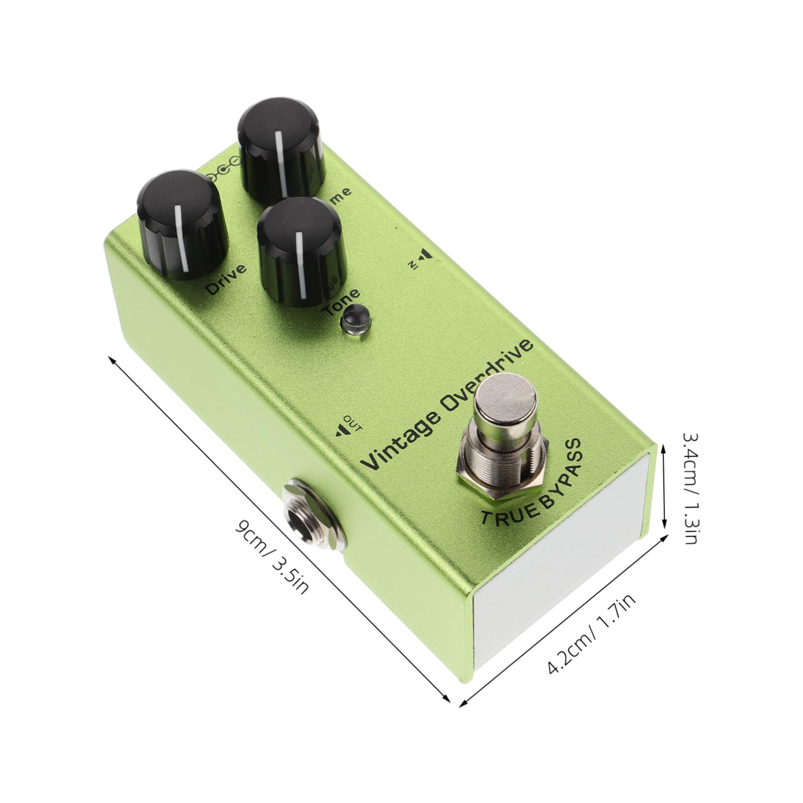 GOOHOCHY Compact Electric Guitar Effects Pedal Delay Distortion and Chorus Analog Sound