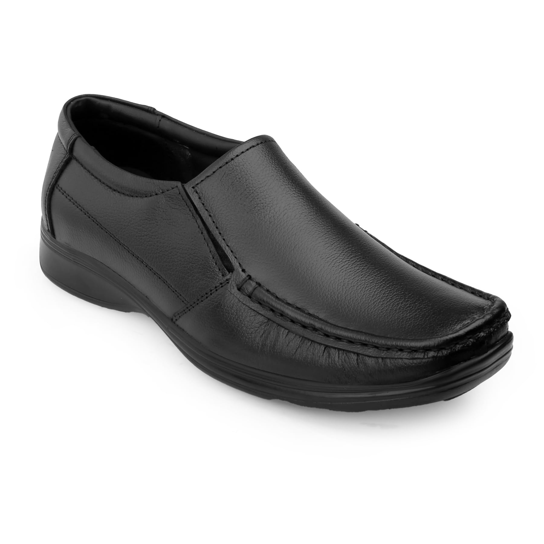 Men's Moccasin Slip on Office Dress Formal Shoes-image-30