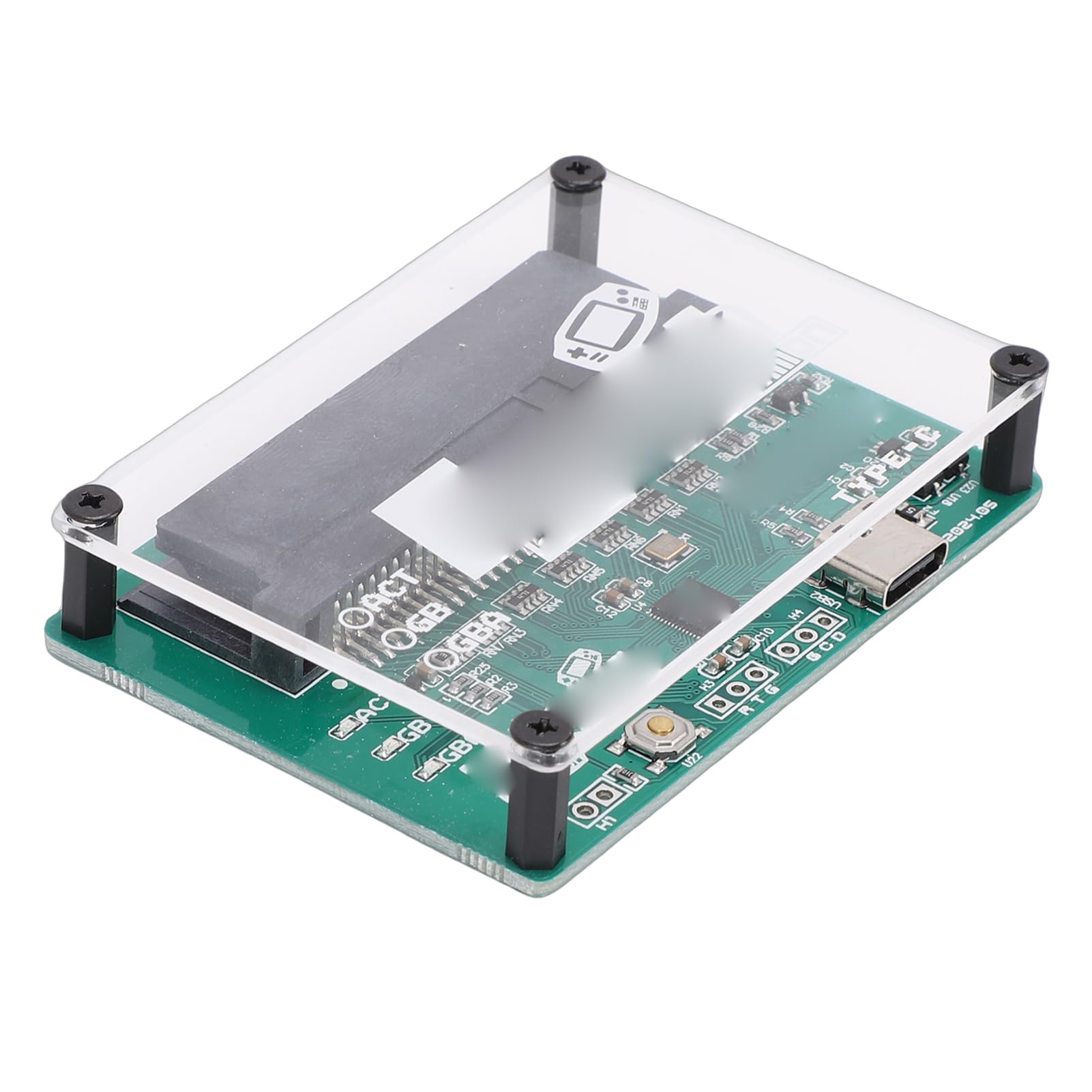 Diyeeni Lecteur de Graveur de Cartes de Jeu, Outil de Sauvegarde ROM USB pour Cartouches Gameboy GBC avec Câble Type C