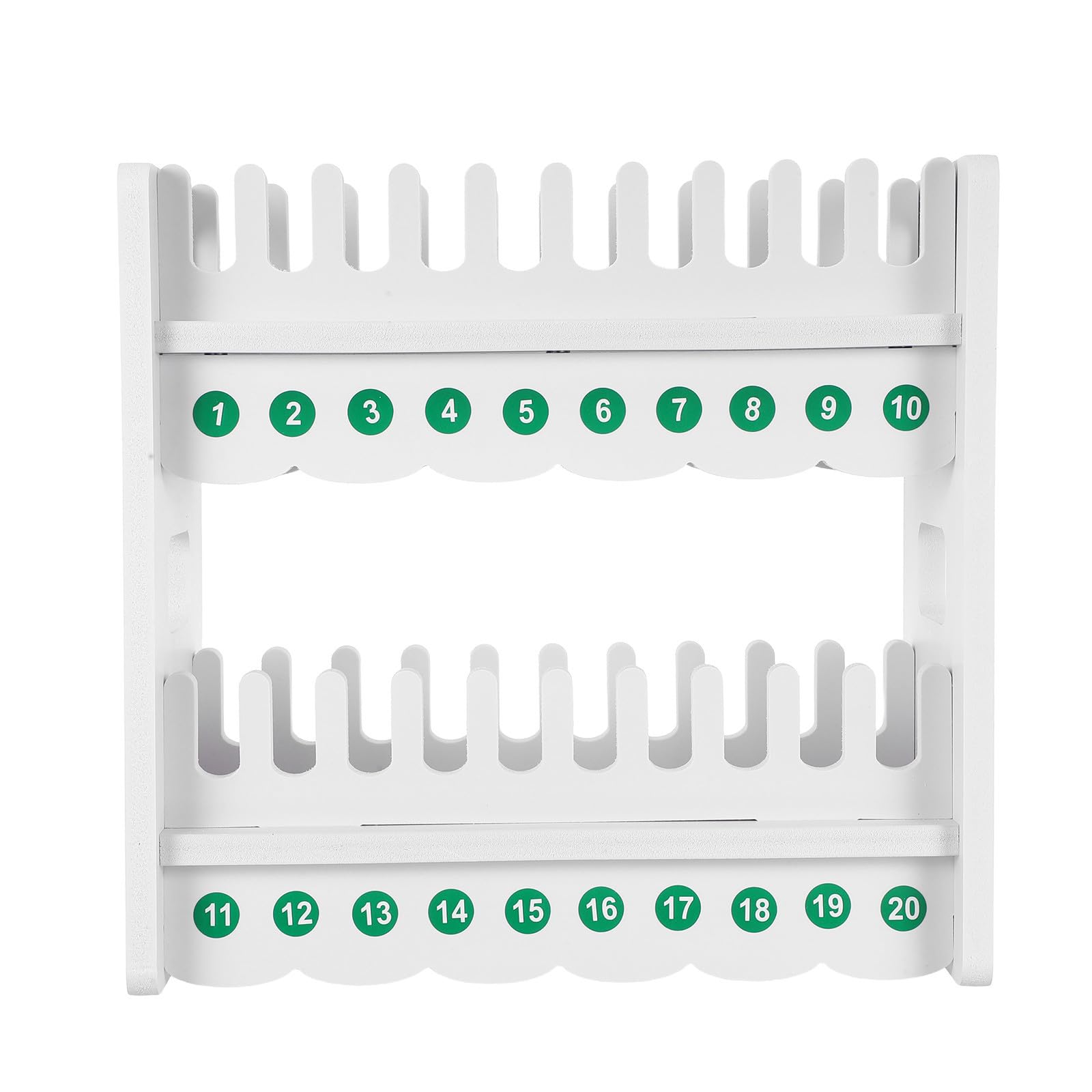 CALLARON Supporto per Telefoni Cellulari con Base Stabile in Plastica a 2 Livelli Organizer Multifunzionale da Scrivania per Ufficio e Aula